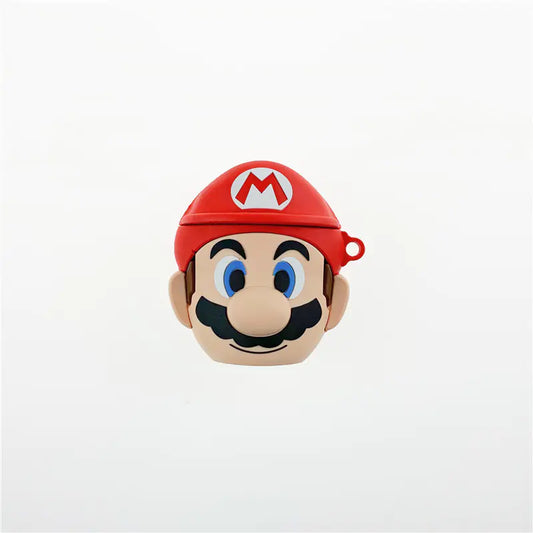 Silicone Case for AirPods 2 - Mario Cartoon Design